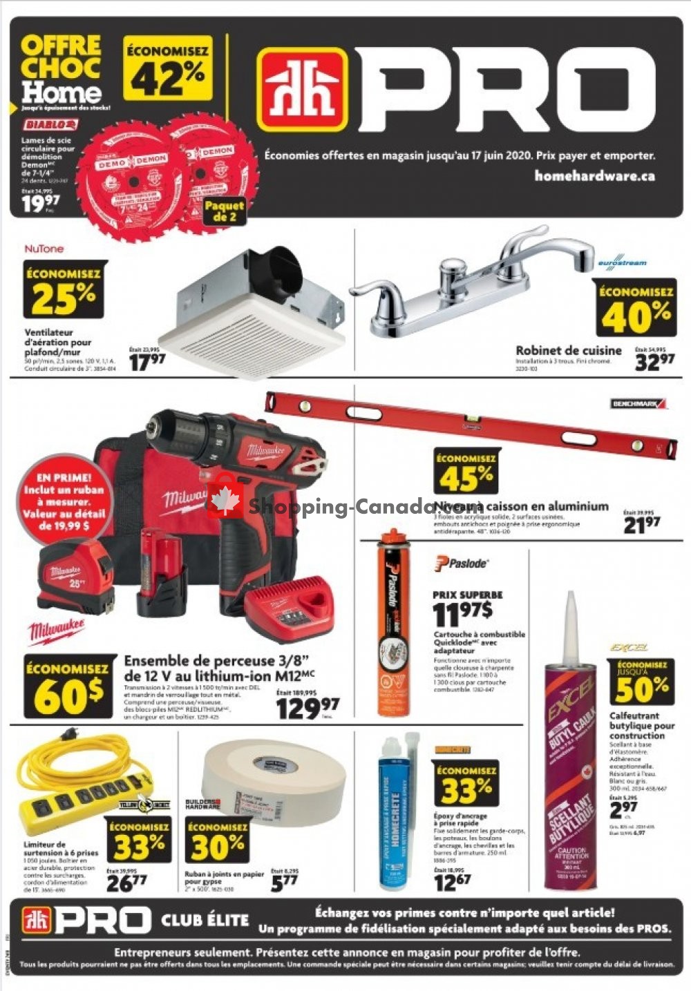 Home Hardware flyer from Thursday June 4, 2020 to Wednesday June 17, 2020 - page 1