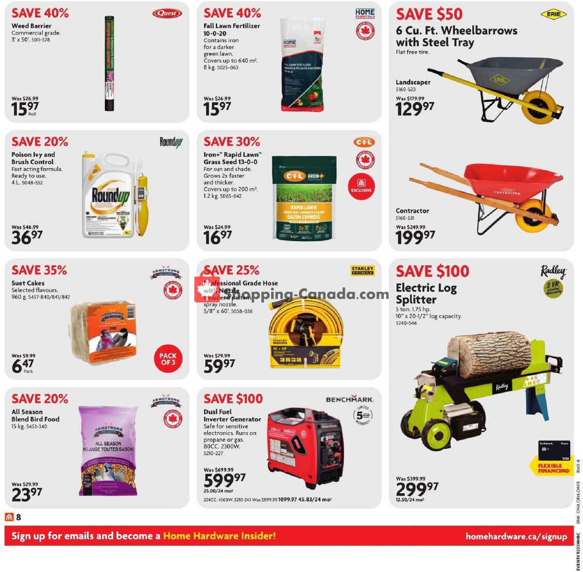 Home Hardware flyer from Thursday August 13, 2026 to Wednesday August 26, 2026 - page 14
