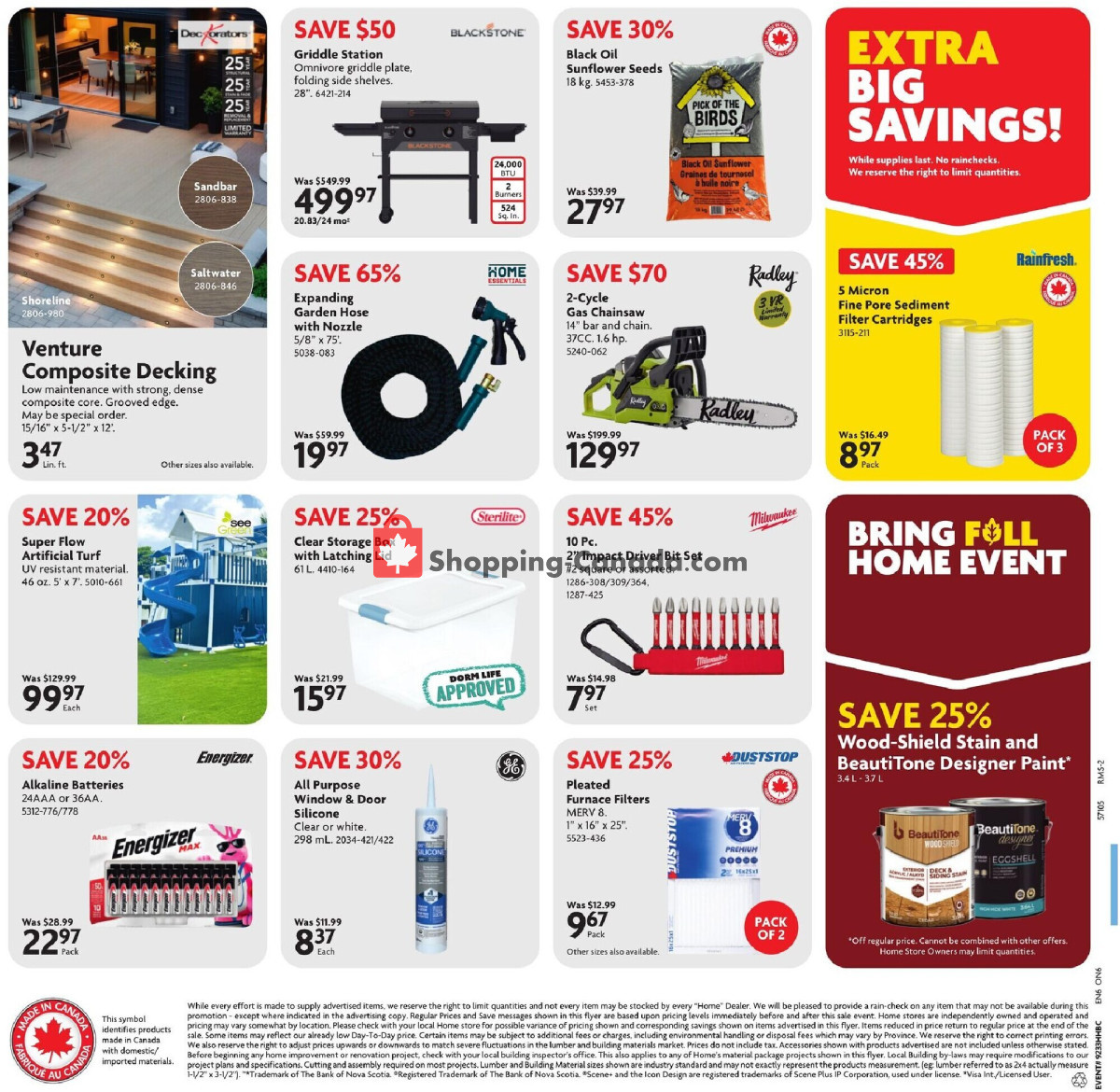 Home Hardware flyer from Thursday August 13, 2026 to Wednesday August 26, 2026 - page 2