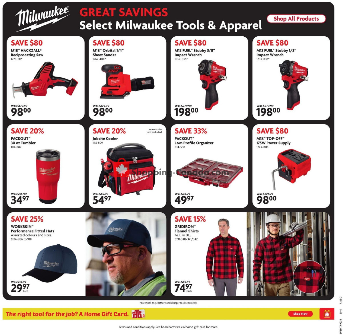 Home Hardware flyer from Thursday August 13, 2026 to Wednesday August 26, 2026 - page 20