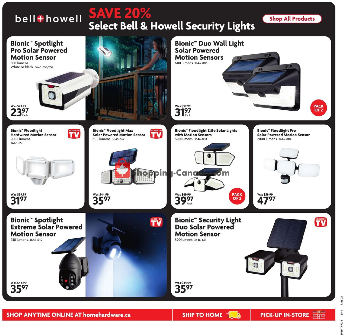Home Hardware flyer from Thursday August 13, 2026 to Wednesday August 26, 2026 - page 22