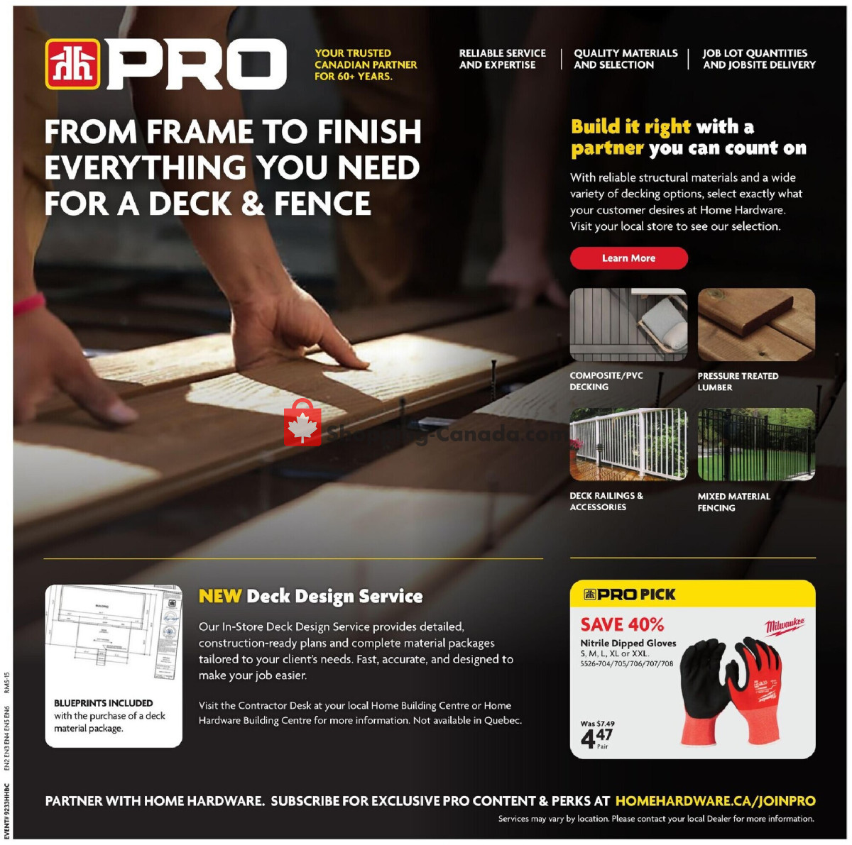 Home Hardware flyer from Thursday August 13, 2026 to Wednesday August 26, 2026 - page 24