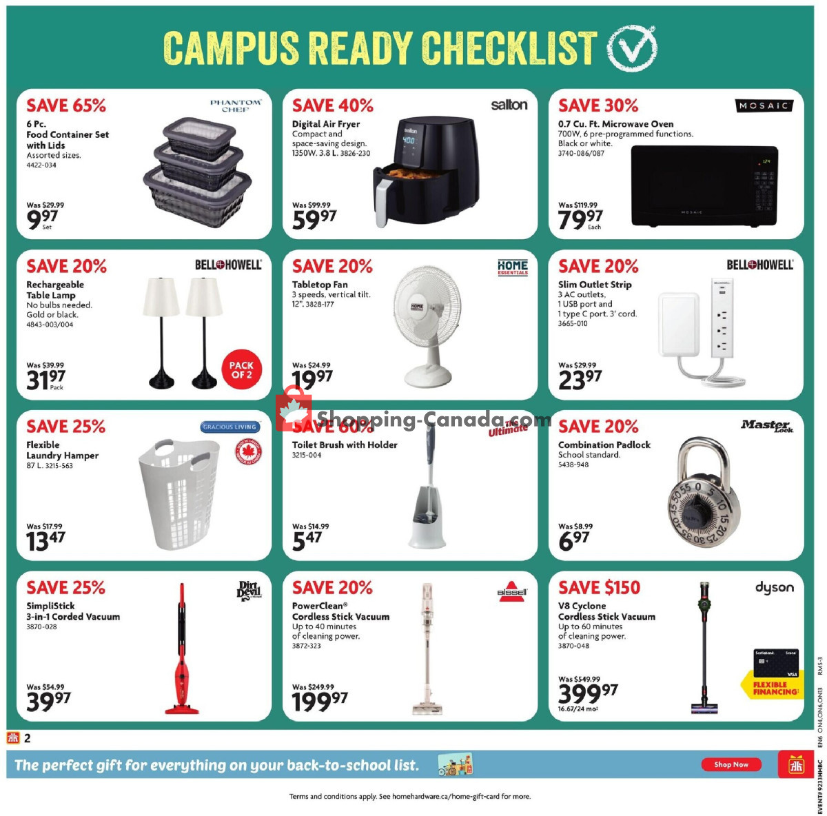 Home Hardware flyer from Thursday August 13, 2026 to Wednesday August 26, 2026 - page 3