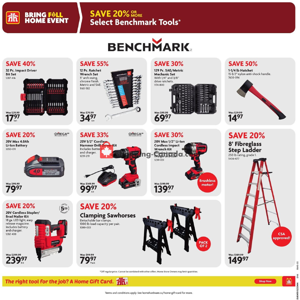 Home Hardware flyer from Thursday August 13, 2026 to Wednesday August 26, 2026 - page 8
