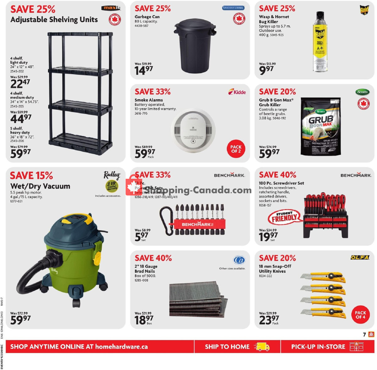 Home Hardware flyer from Thursday August 27, 2026 to Wednesday September 9, 2026 - page 16