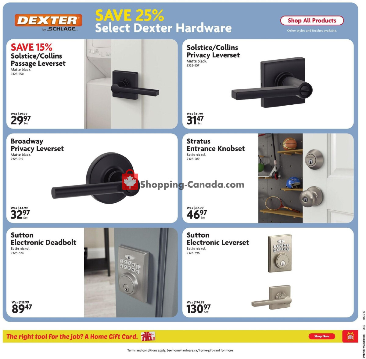 Home Hardware flyer from Thursday August 27, 2026 to Wednesday September 9, 2026 - page 18
