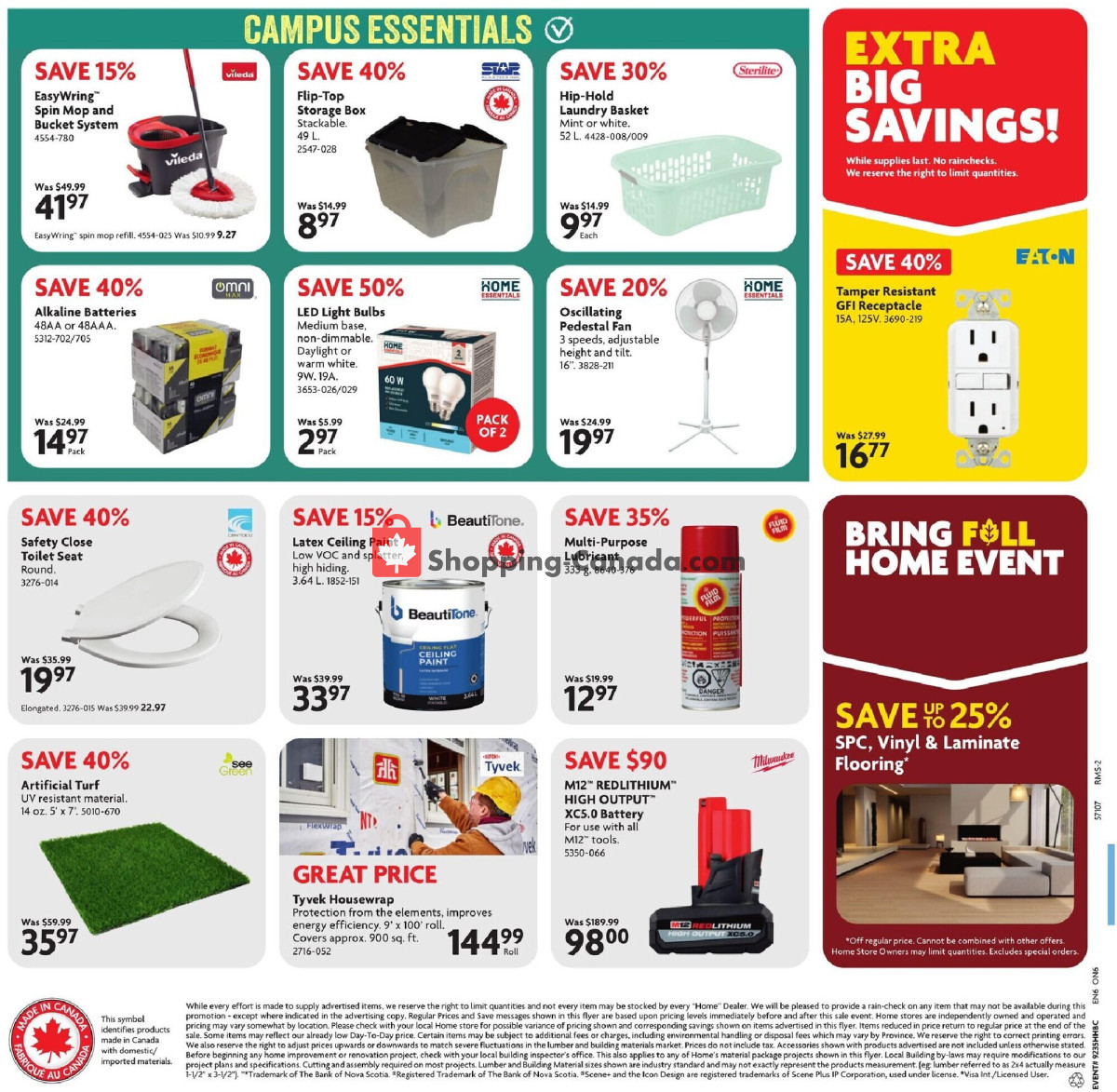 Home Hardware flyer from Thursday August 27, 2026 to Wednesday September 9, 2026 - page 2