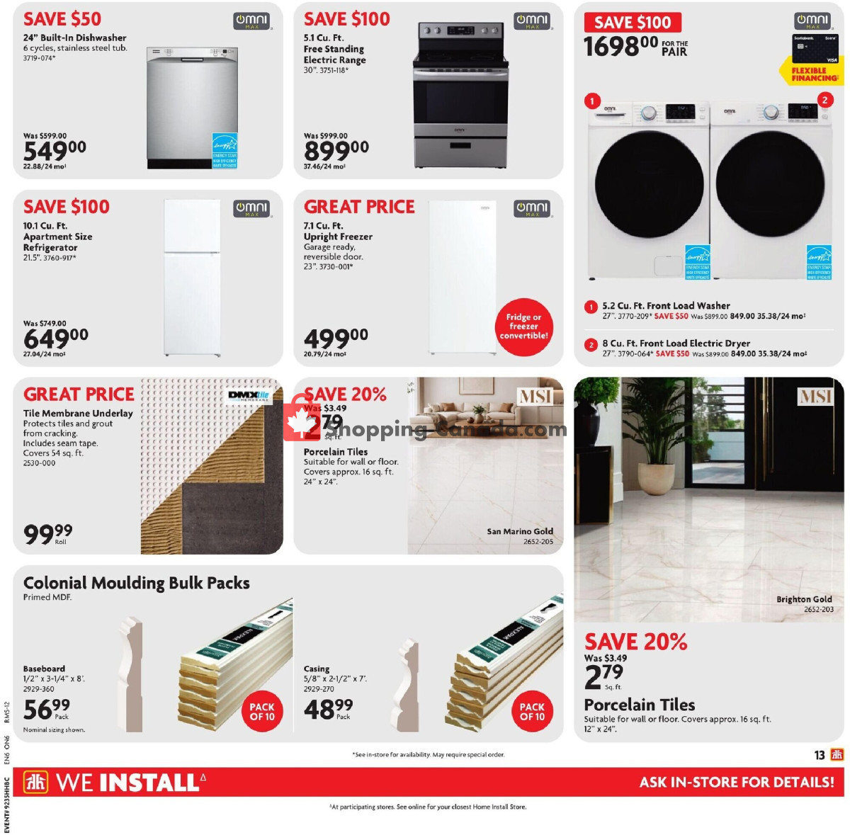 Home Hardware flyer from Thursday August 27, 2026 to Wednesday September 9, 2026 - page 26
