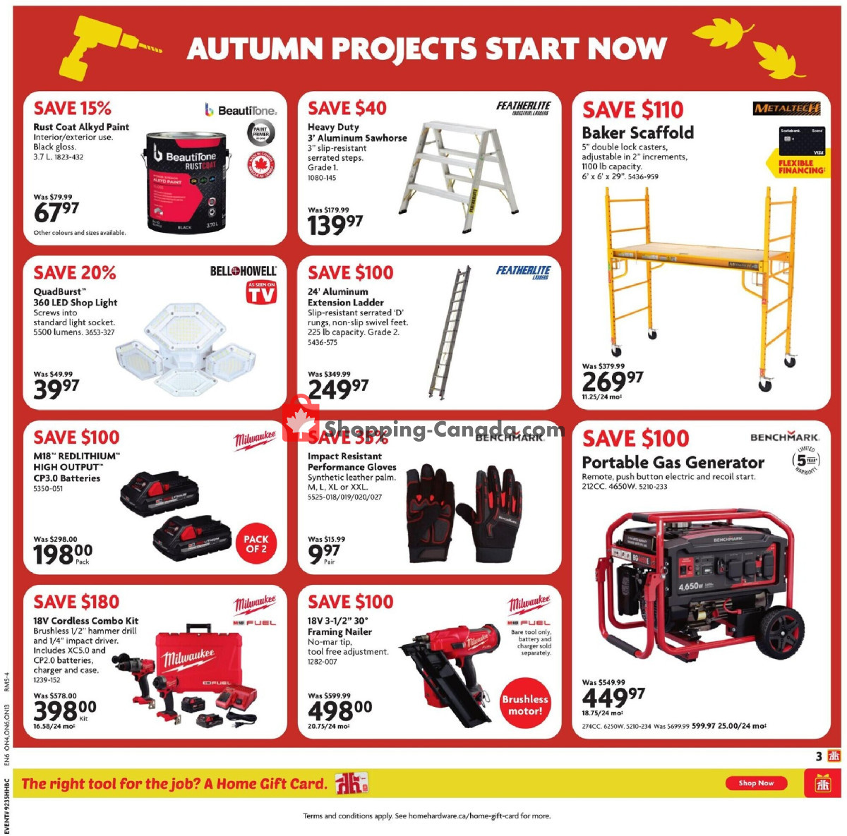 Home Hardware flyer from Thursday August 27, 2026 to Wednesday September 9, 2026 - page 4