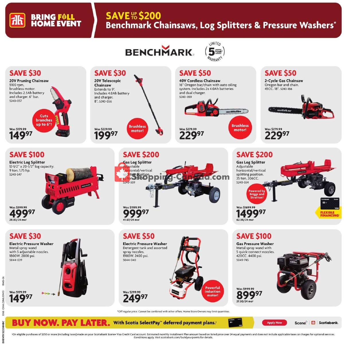 Home Hardware flyer from Thursday August 27, 2026 to Wednesday September 9, 2026 - page 5
