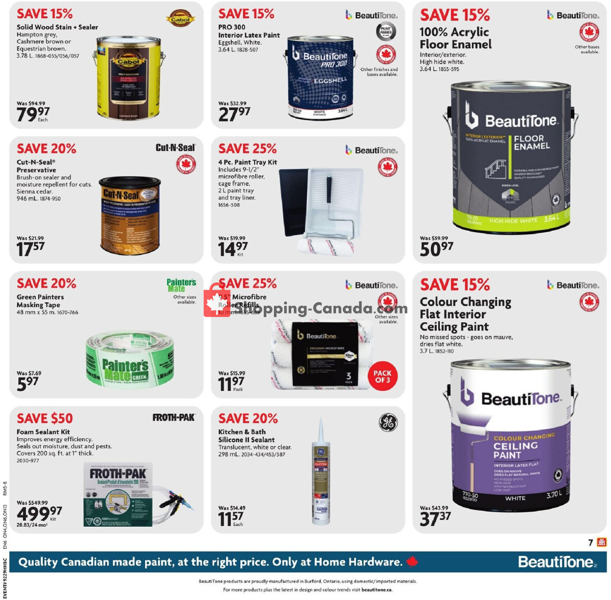 Home Hardware flyer from Thursday July 16, 2026 to Wednesday July 29, 2026 - page 14