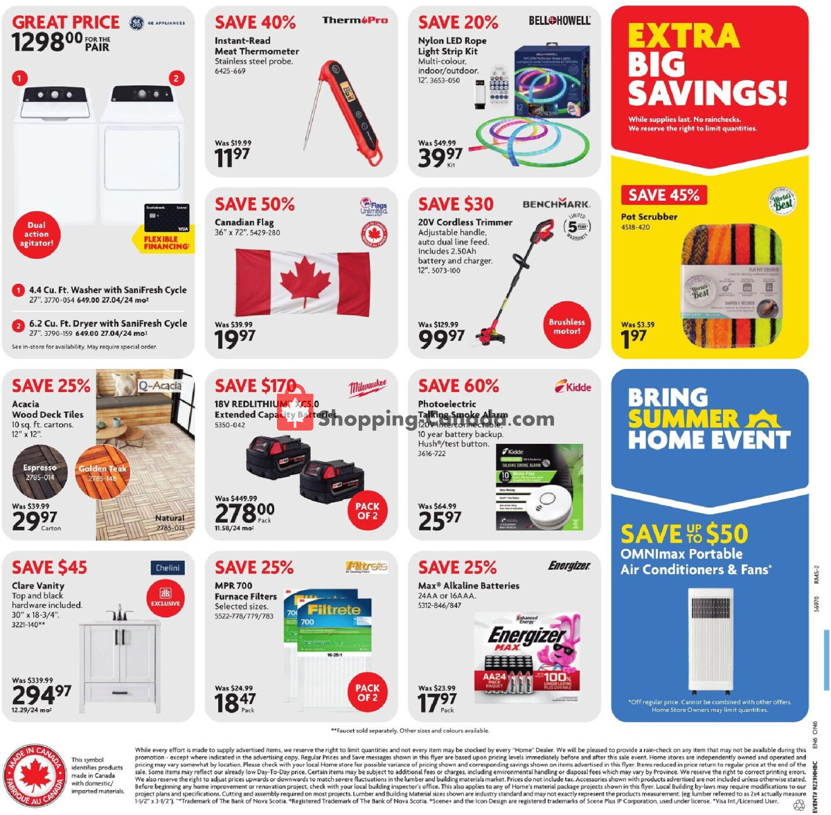 Home Hardware flyer from Thursday July 16, 2026 to Wednesday July 29, 2026 - page 2