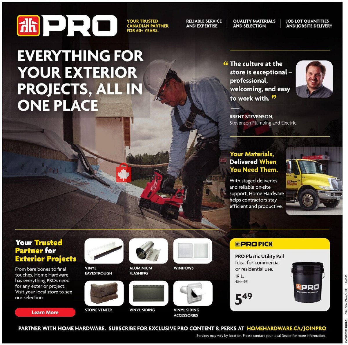 Home Hardware flyer from Thursday July 16, 2026 to Wednesday July 29, 2026 - page 24
