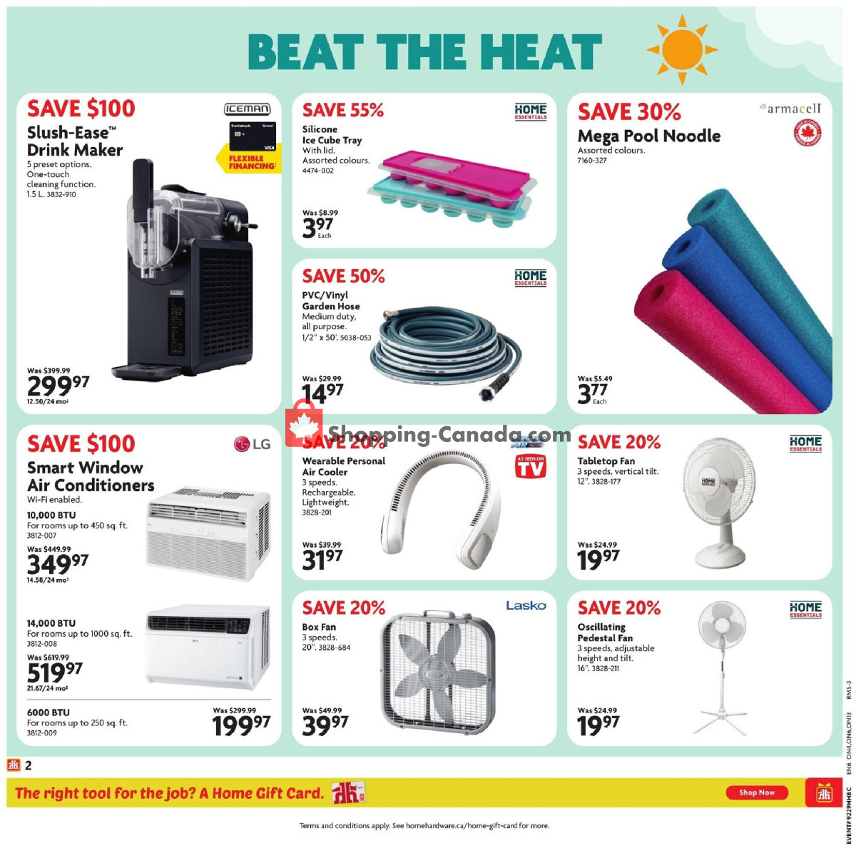 Home Hardware flyer from Thursday July 16, 2026 to Wednesday July 29, 2026 - page 3
