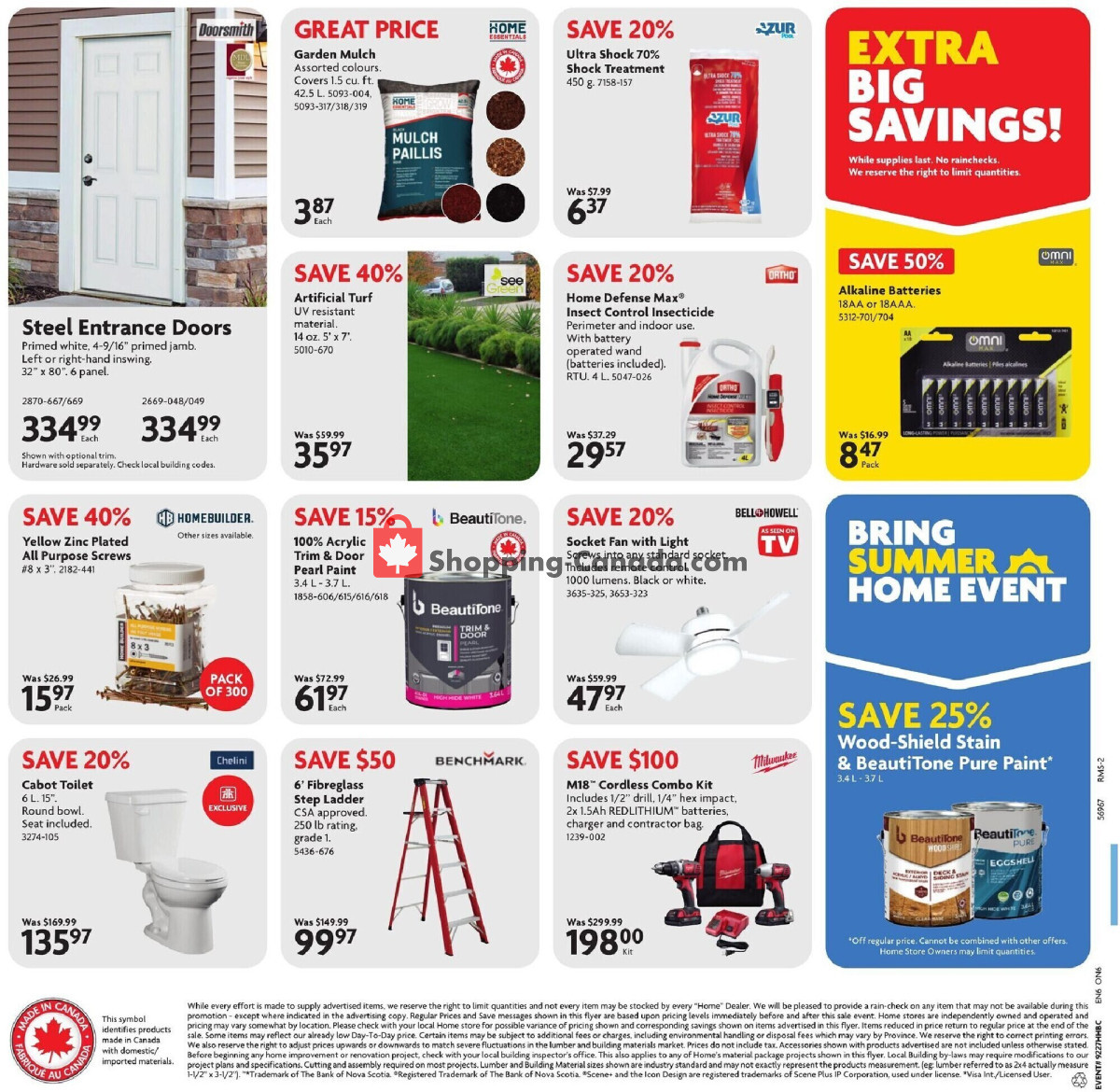 Home Hardware flyer from Thursday July 2, 2026 to Wednesday July 15, 2026 - page 14