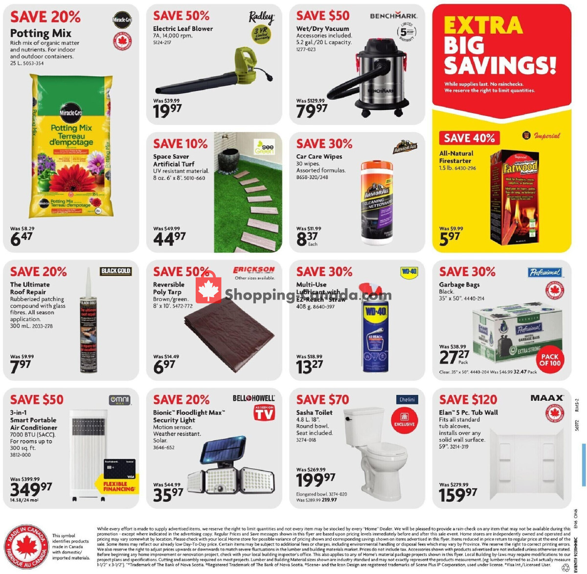 Home Hardware flyer from Thursday July 30, 2026 to Wednesday August 12, 2026 - page 22