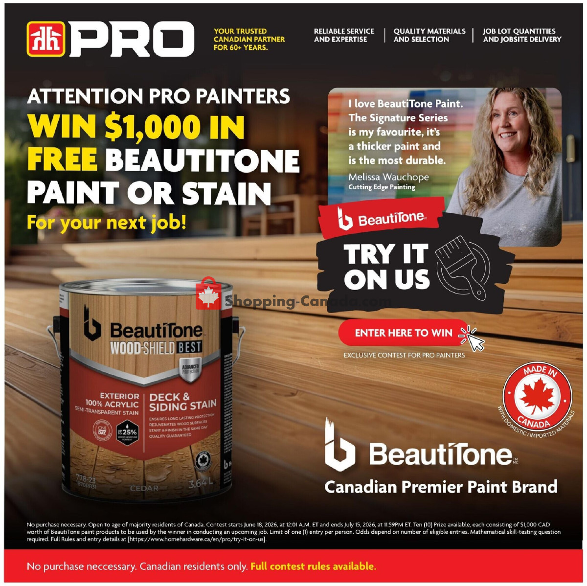 Home Hardware flyer from Thursday June 18, 2026 to Wednesday July 1, 2026 - page 10