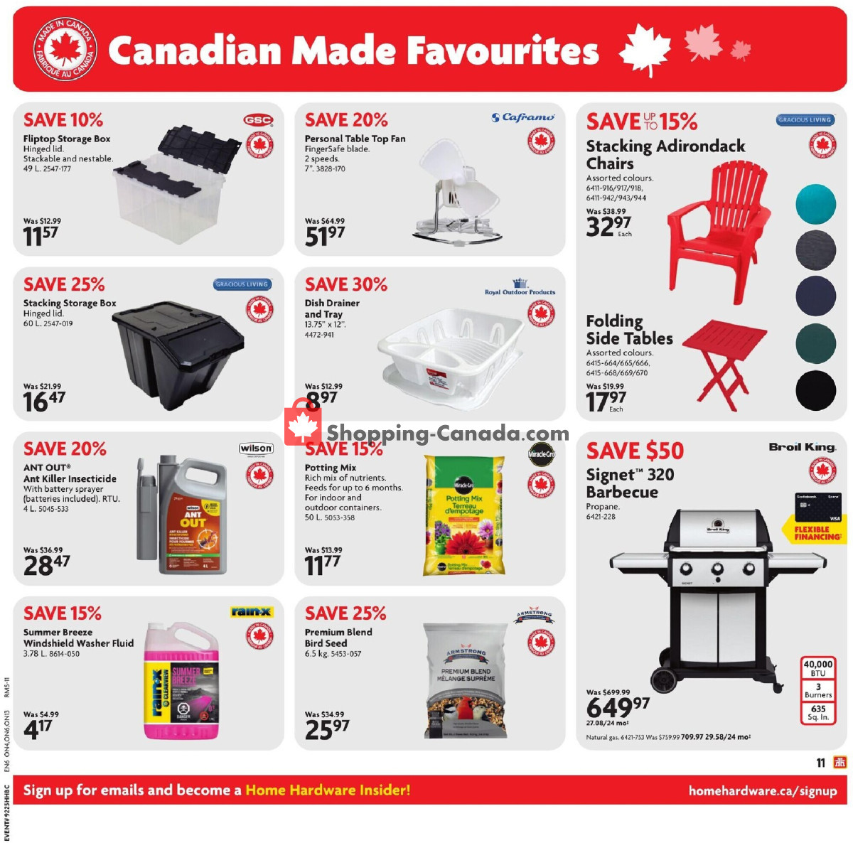 Home Hardware flyer from Thursday June 18, 2026 to Wednesday July 1, 2026 - page 13
