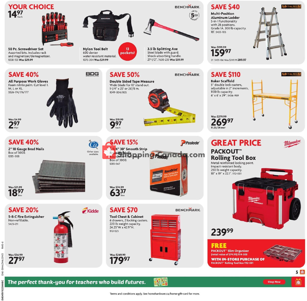 Home Hardware flyer from Thursday June 18, 2026 to Wednesday July 1, 2026 - page 6