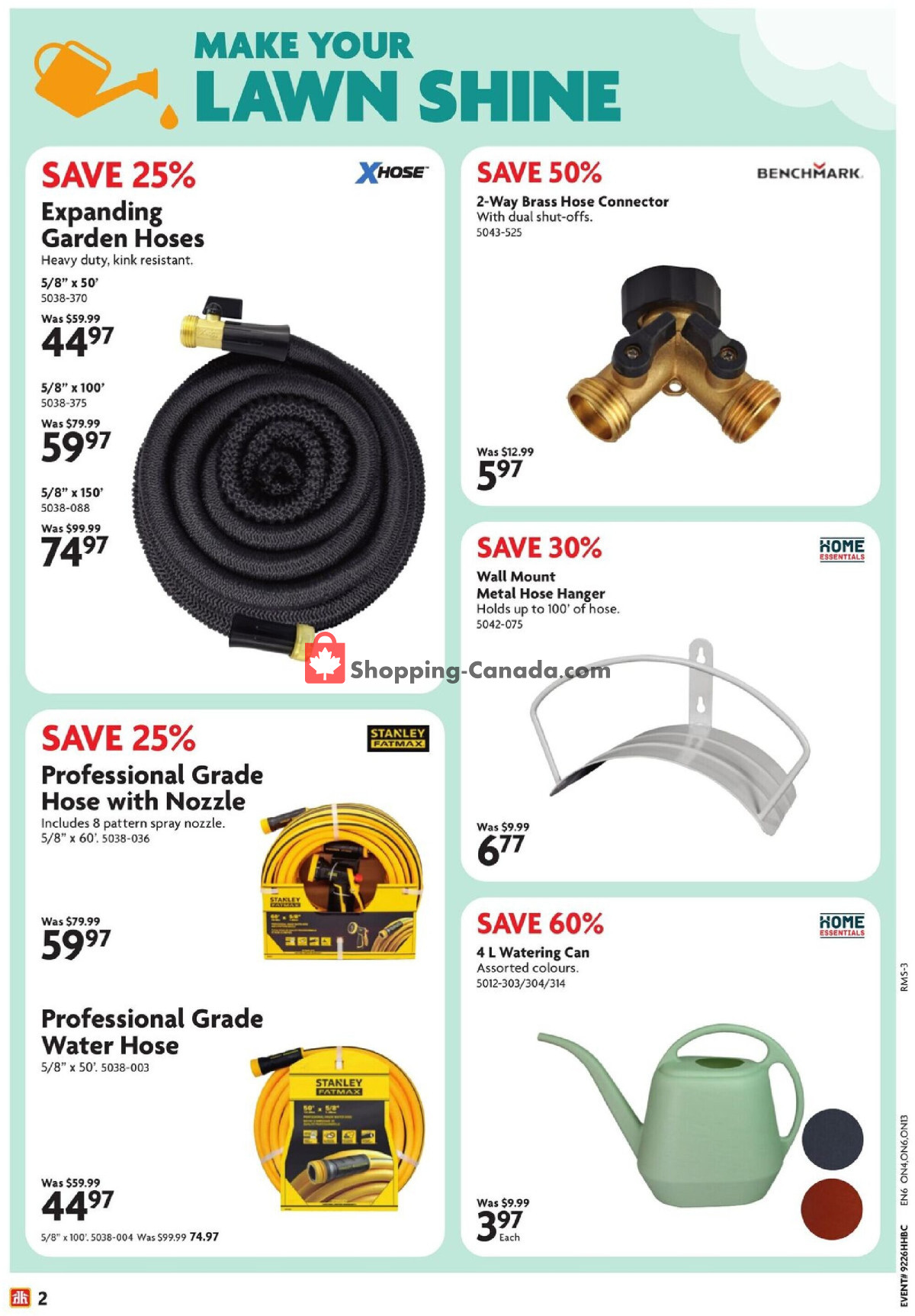 Home Hardware flyer from Thursday June 25, 2026 to Wednesday July 1, 2026 - page 3