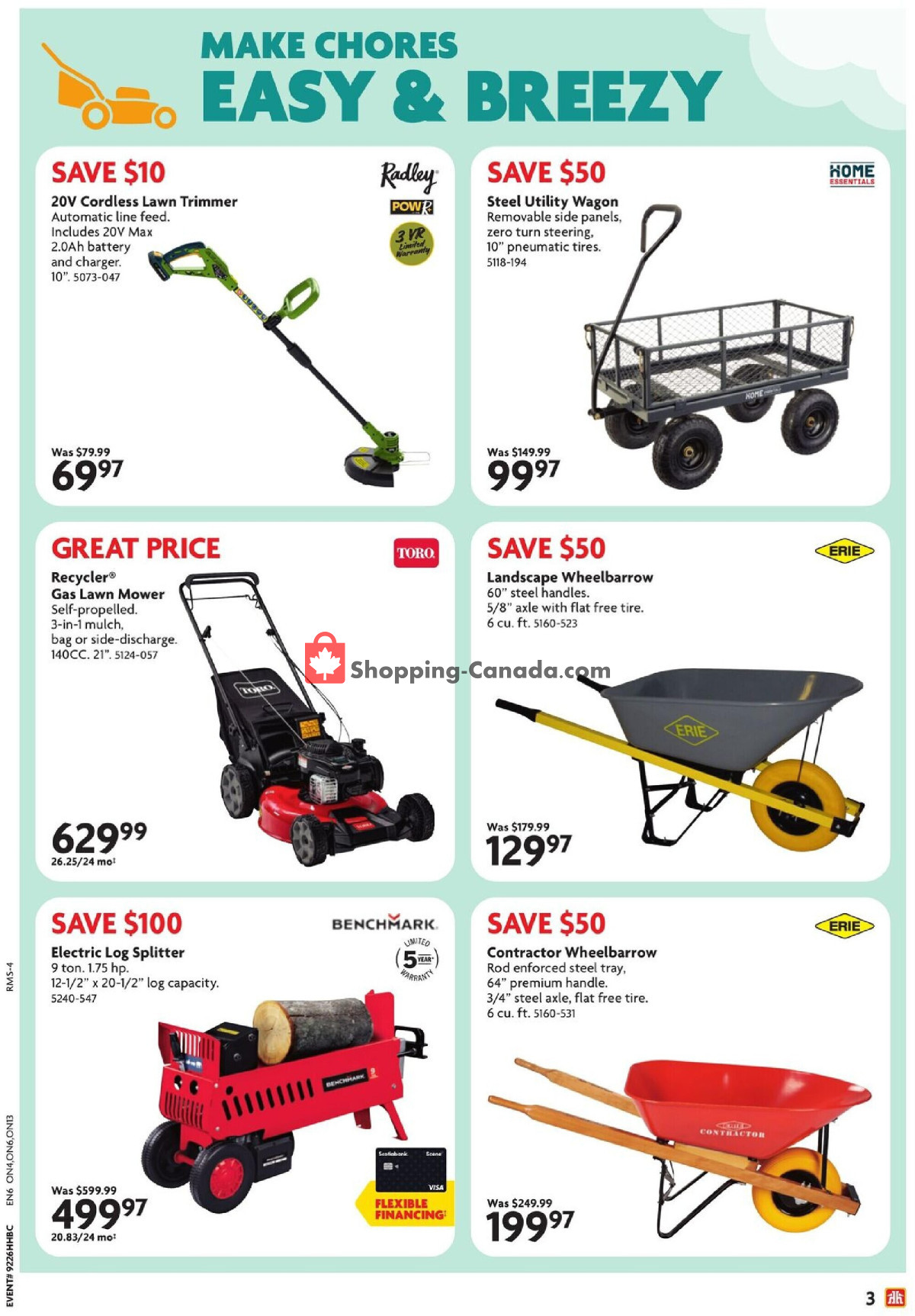 Home Hardware flyer from Thursday June 25, 2026 to Wednesday July 1, 2026 - page 4
