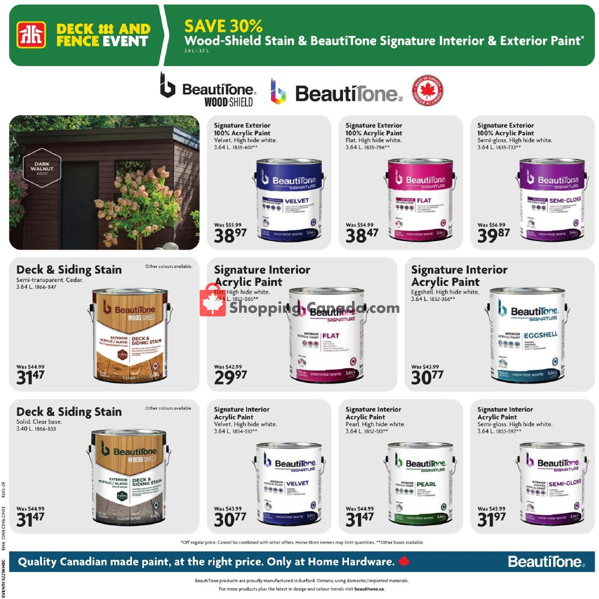 Home Hardware flyer from Thursday May 21, 2026 to Wednesday June 3, 2026 - page 14