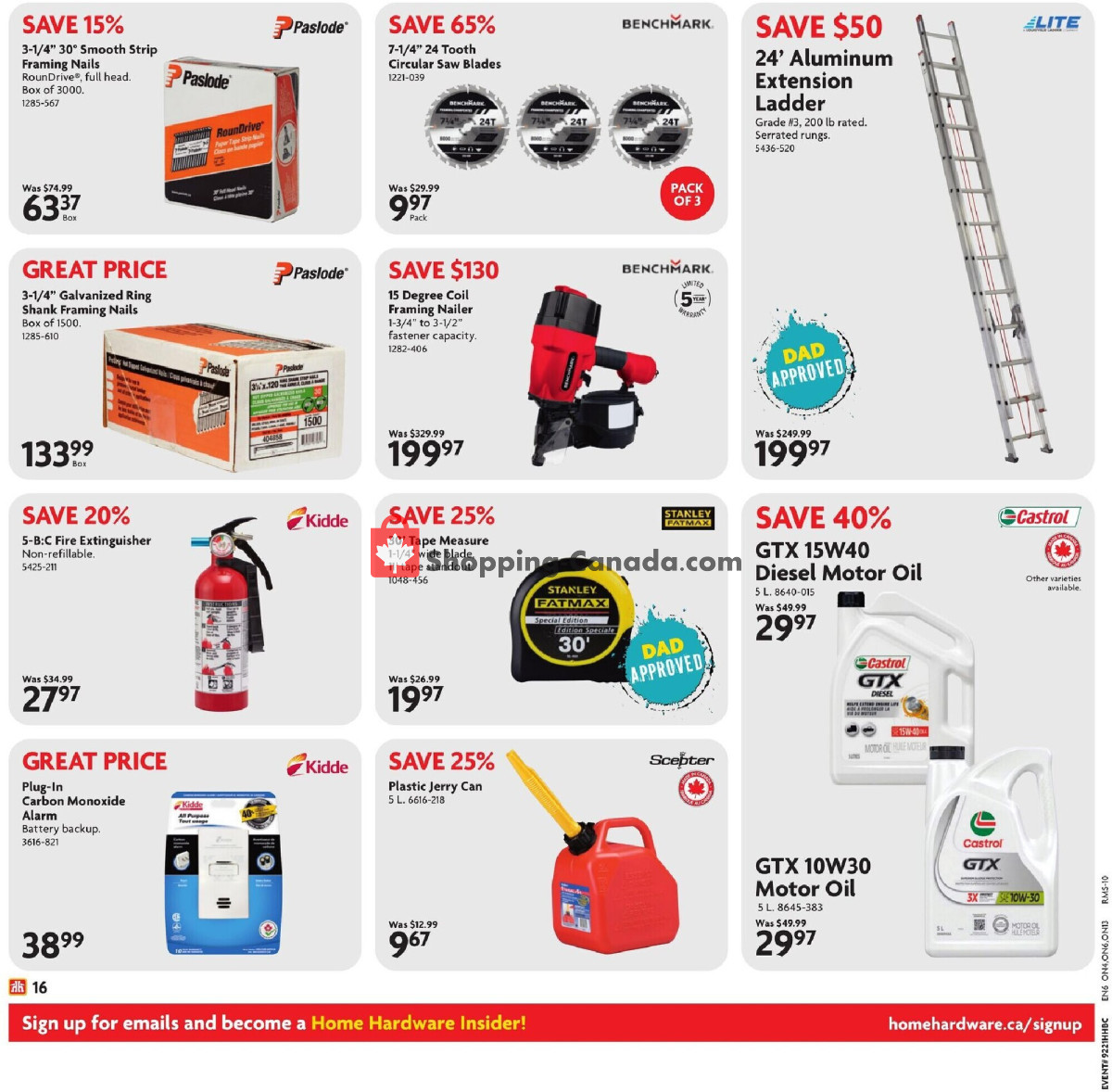 Home Hardware flyer from Thursday May 21, 2026 to Wednesday June 3, 2026 - page 17