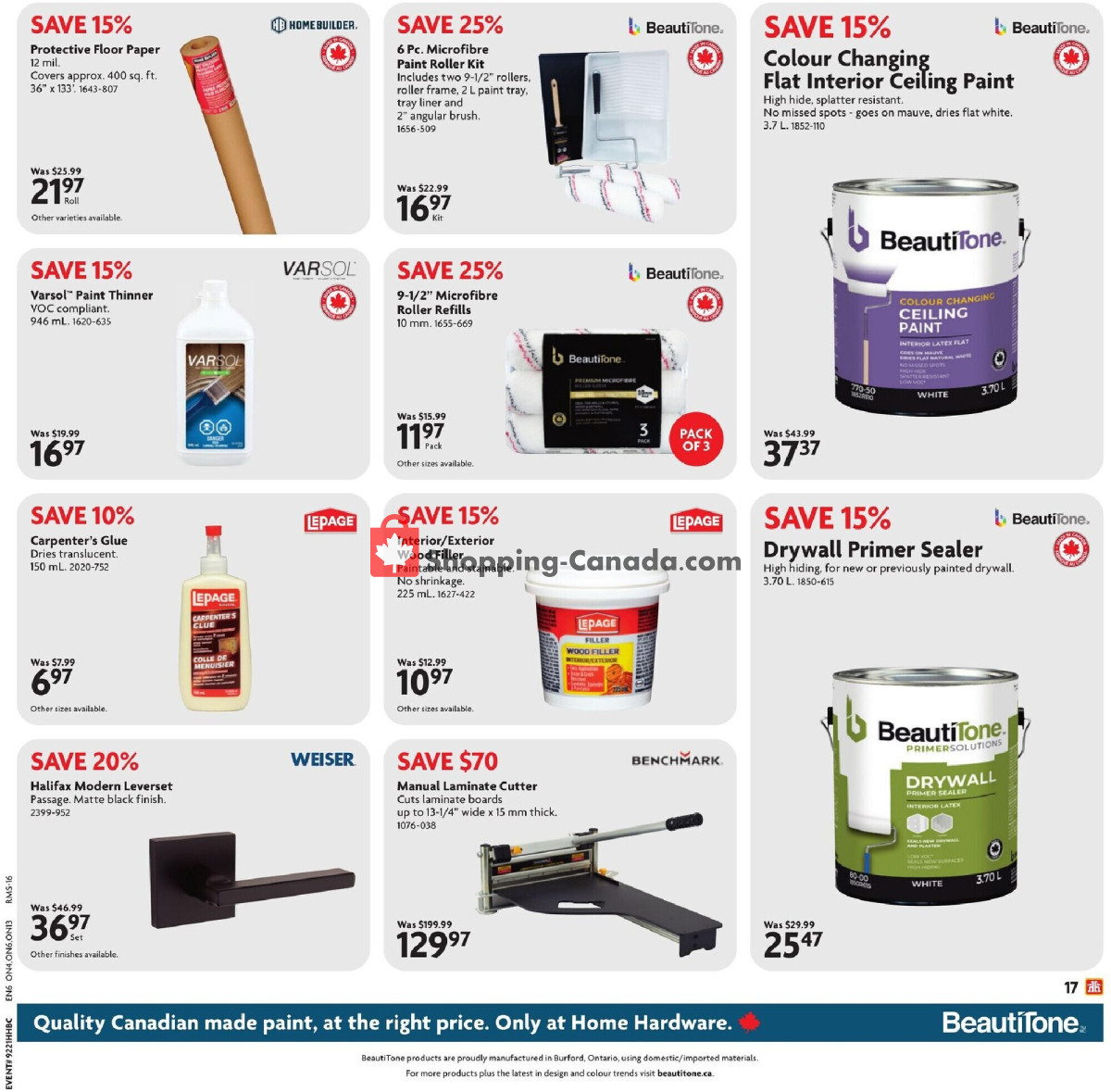 Home Hardware flyer from Thursday May 21, 2026 to Wednesday June 3, 2026 - page 18