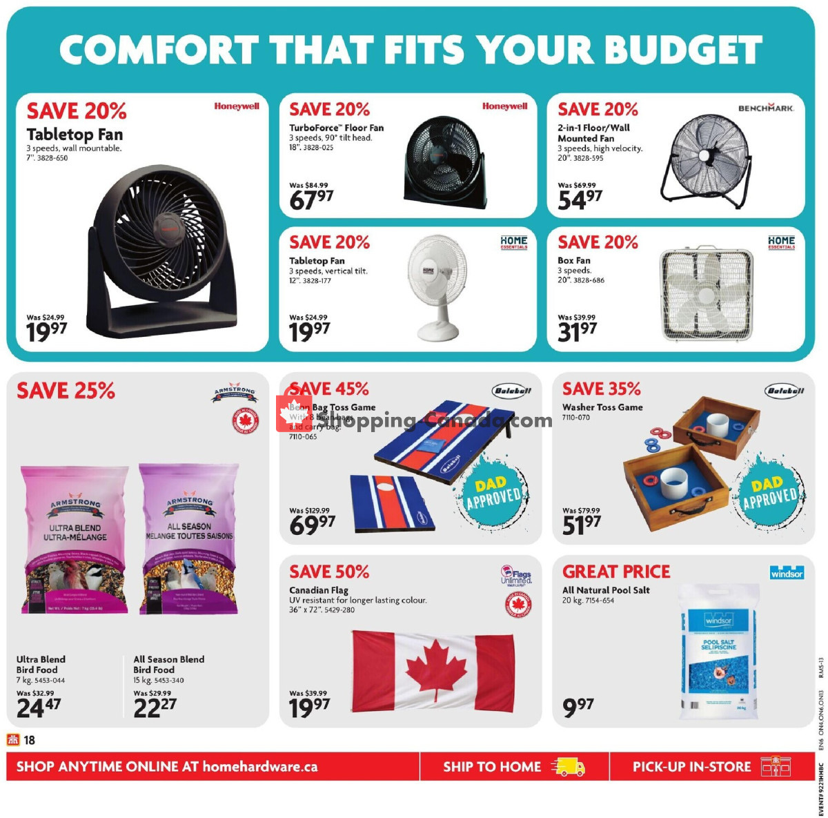 Home Hardware flyer from Thursday May 21, 2026 to Wednesday June 3, 2026 - page 19