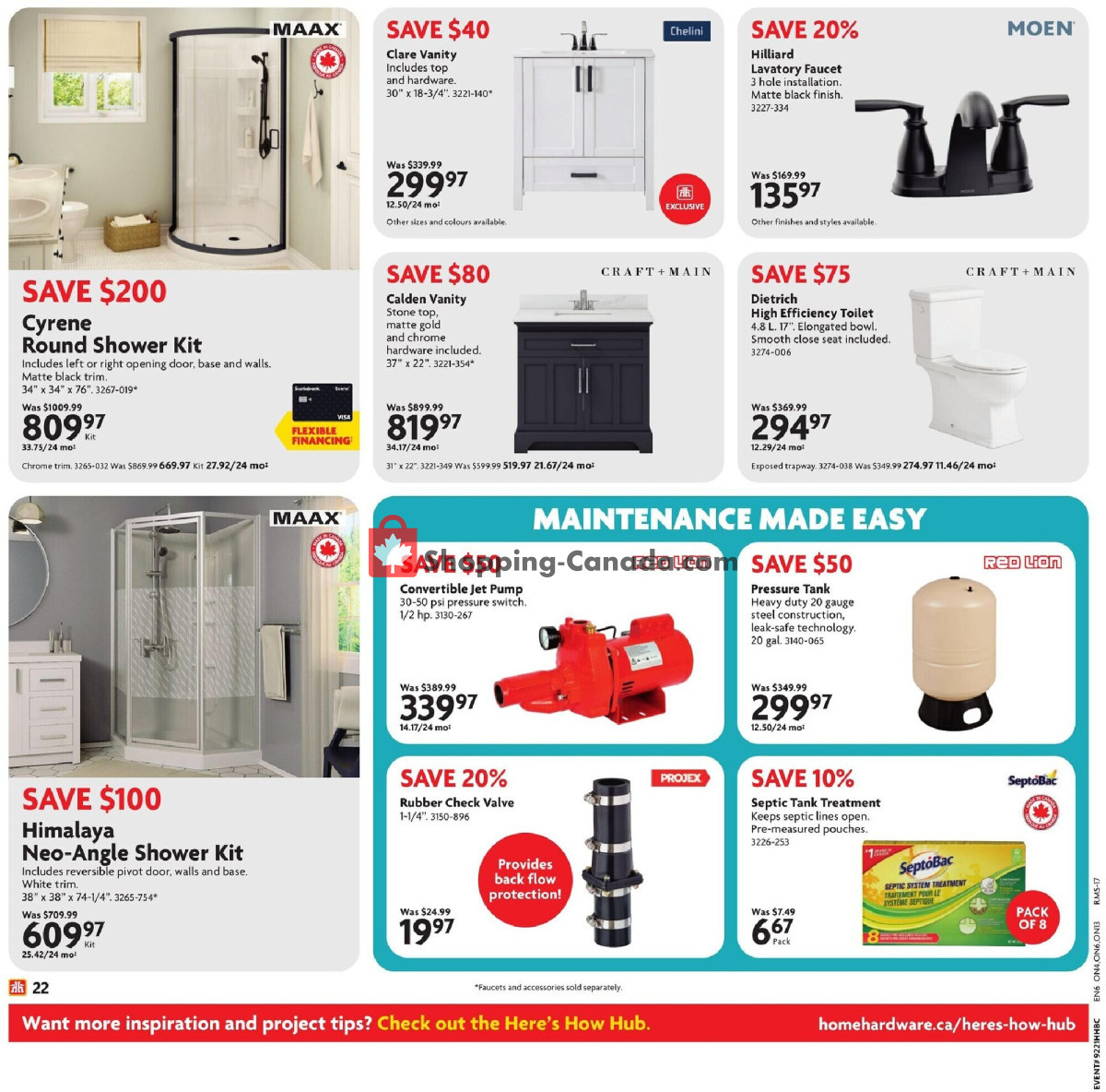 Home Hardware flyer from Thursday May 21, 2026 to Wednesday June 3, 2026 - page 23
