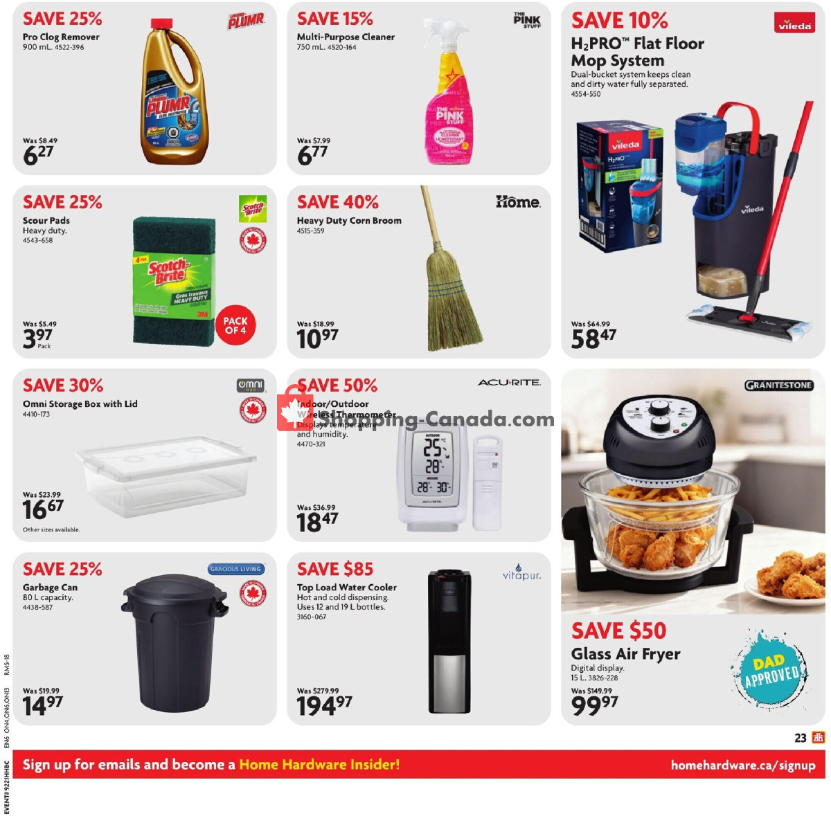 Home Hardware flyer from Thursday May 21, 2026 to Wednesday June 3, 2026 - page 24