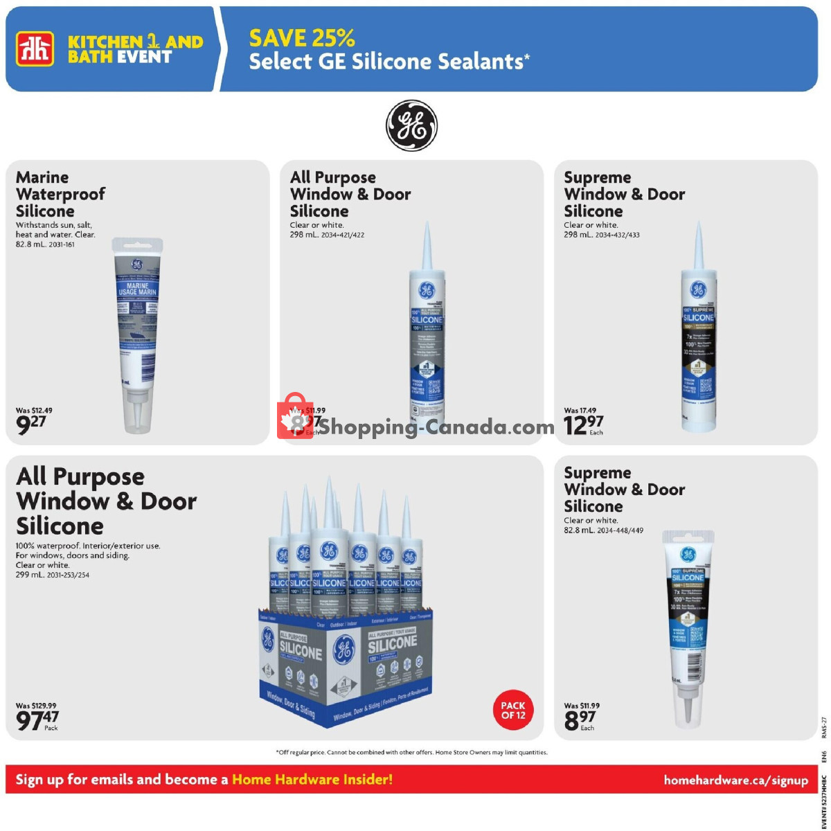 Home Hardware flyer from Thursday September 24, 2026 to Wednesday October 7, 2026 - page 16