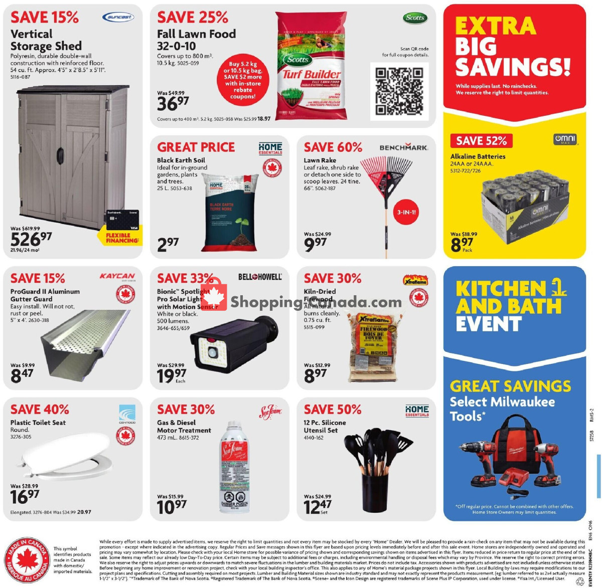 Home Hardware flyer from Thursday September 24, 2026 to Wednesday October 7, 2026 - page 2