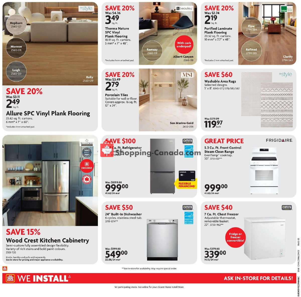 Home Hardware flyer from Thursday September 24, 2026 to Wednesday October 7, 2026 - page 26