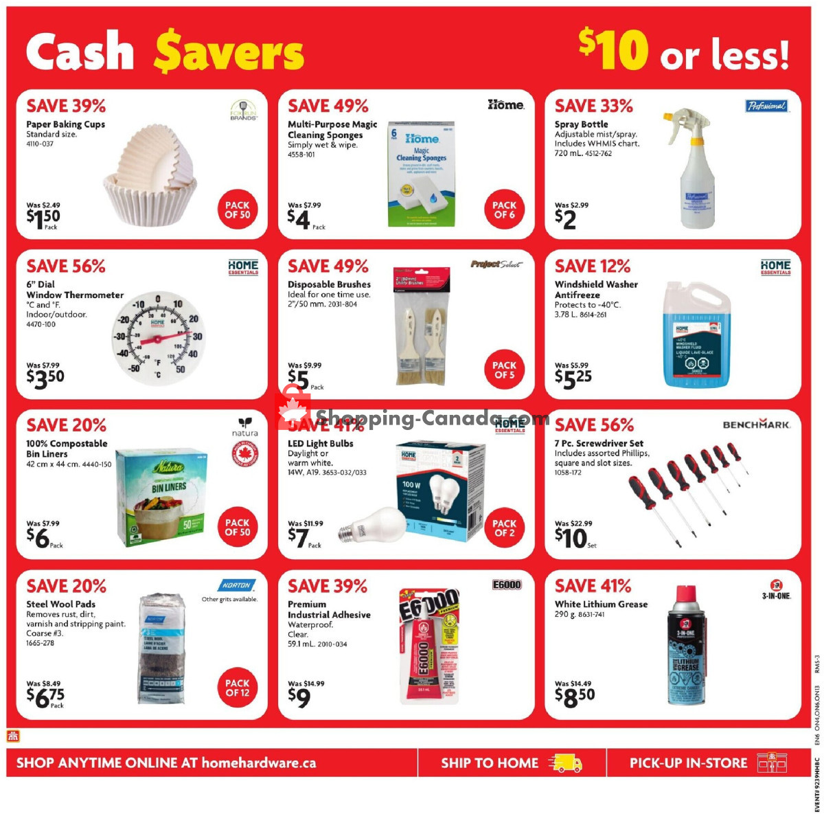 Home Hardware flyer from Thursday September 24, 2026 to Wednesday October 7, 2026 - page 3