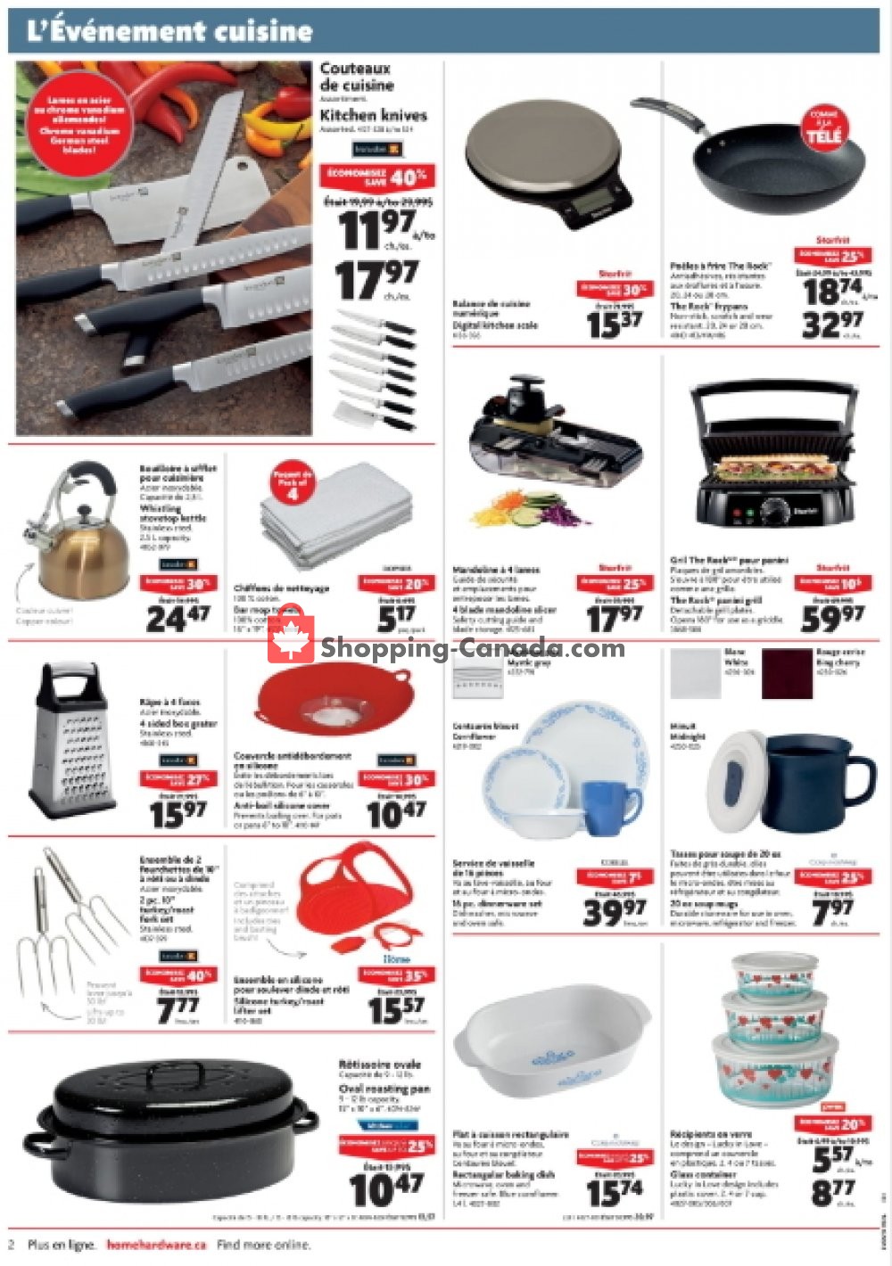 Home Hardware flyer from Wednesday October 3, 2018 to Tuesday October 9, 2018 - page 2