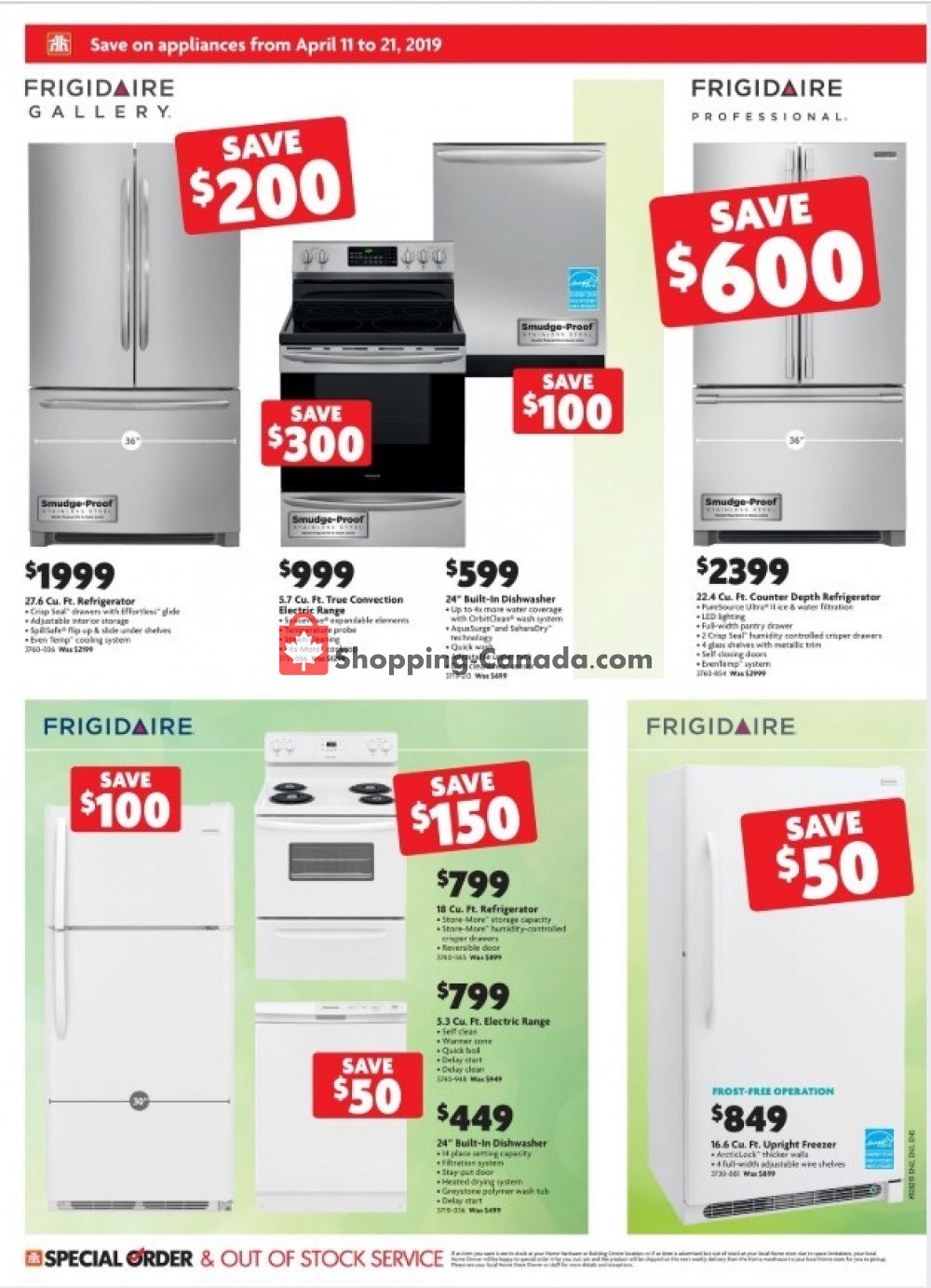 Home Hardware flyer from Thursday April 11, 2019 to Sunday April 21, 2019 - page 2