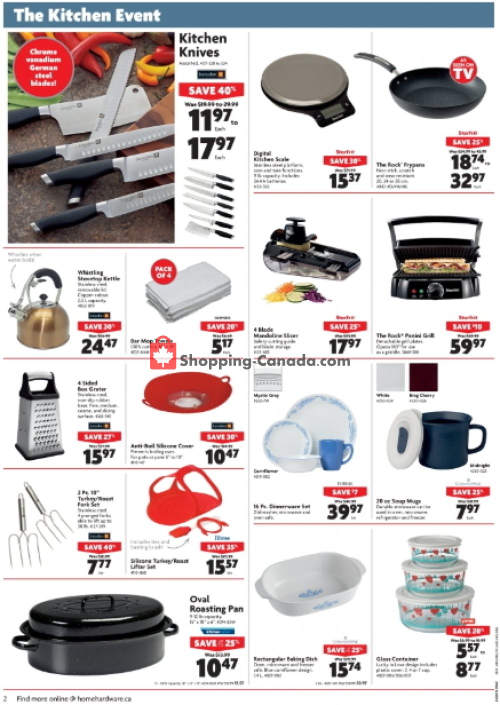 Home Hardware flyer from Wednesday October 3, 2018 to Tuesday October 9, 2018 - page 2
