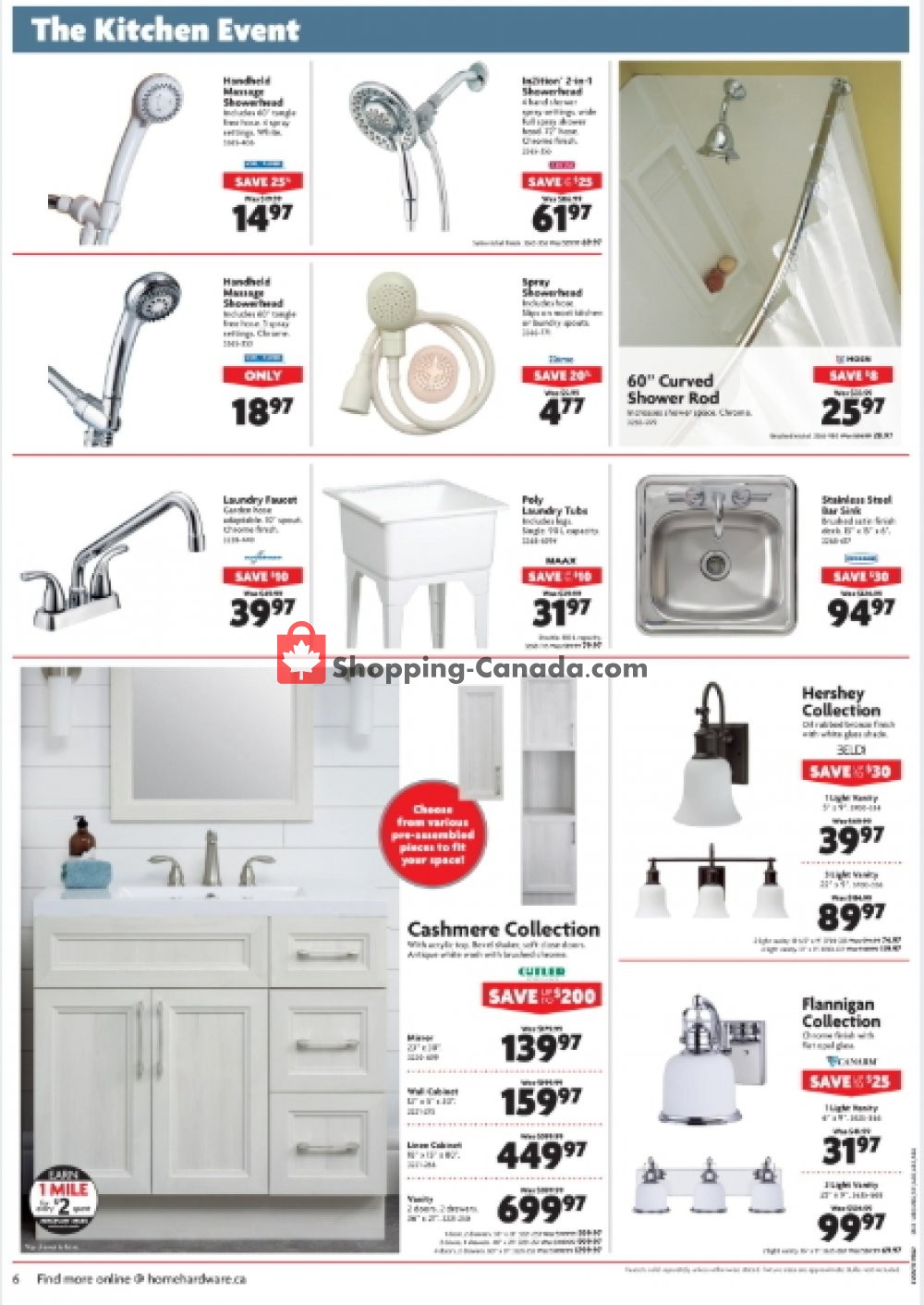 Home Hardware flyer from Wednesday October 3, 2018 to Tuesday October 9, 2018 - page 6