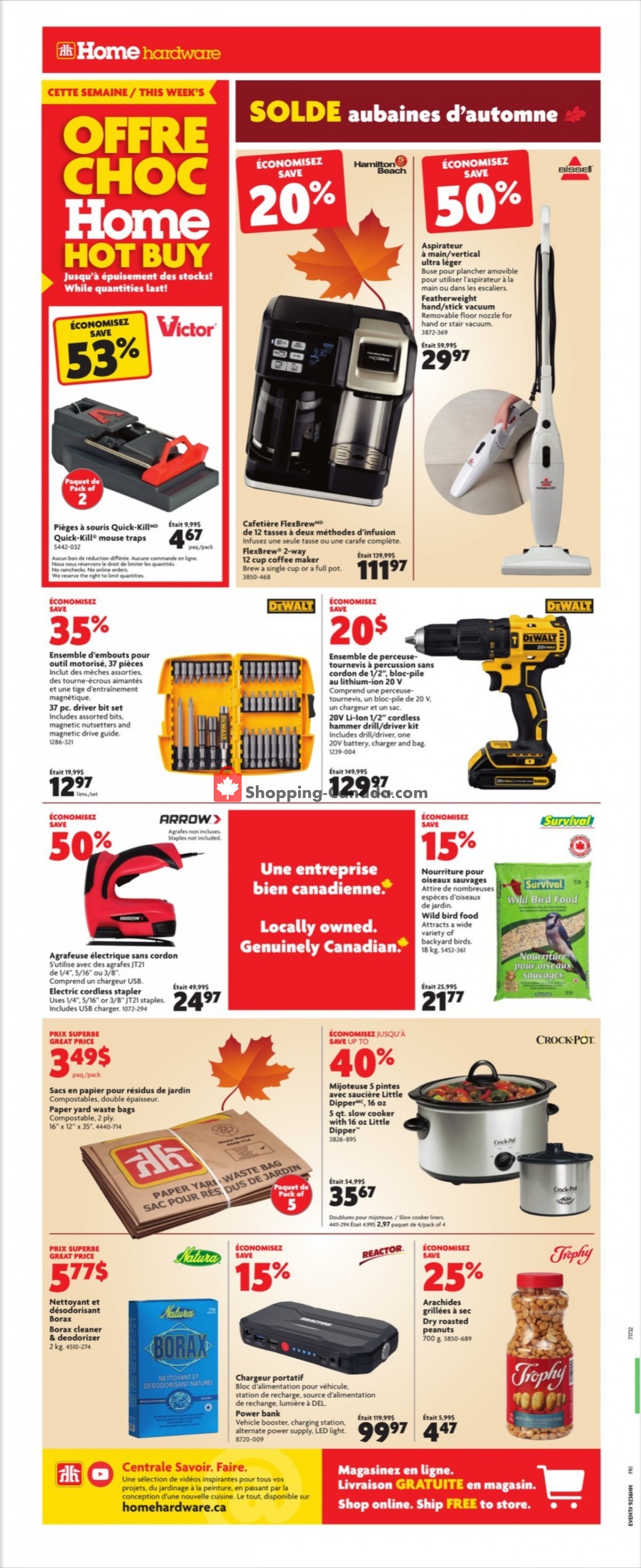 Home Hardware flyer from Thursday September 9, 2021 to Wednesday September 15, 2021 - page 2