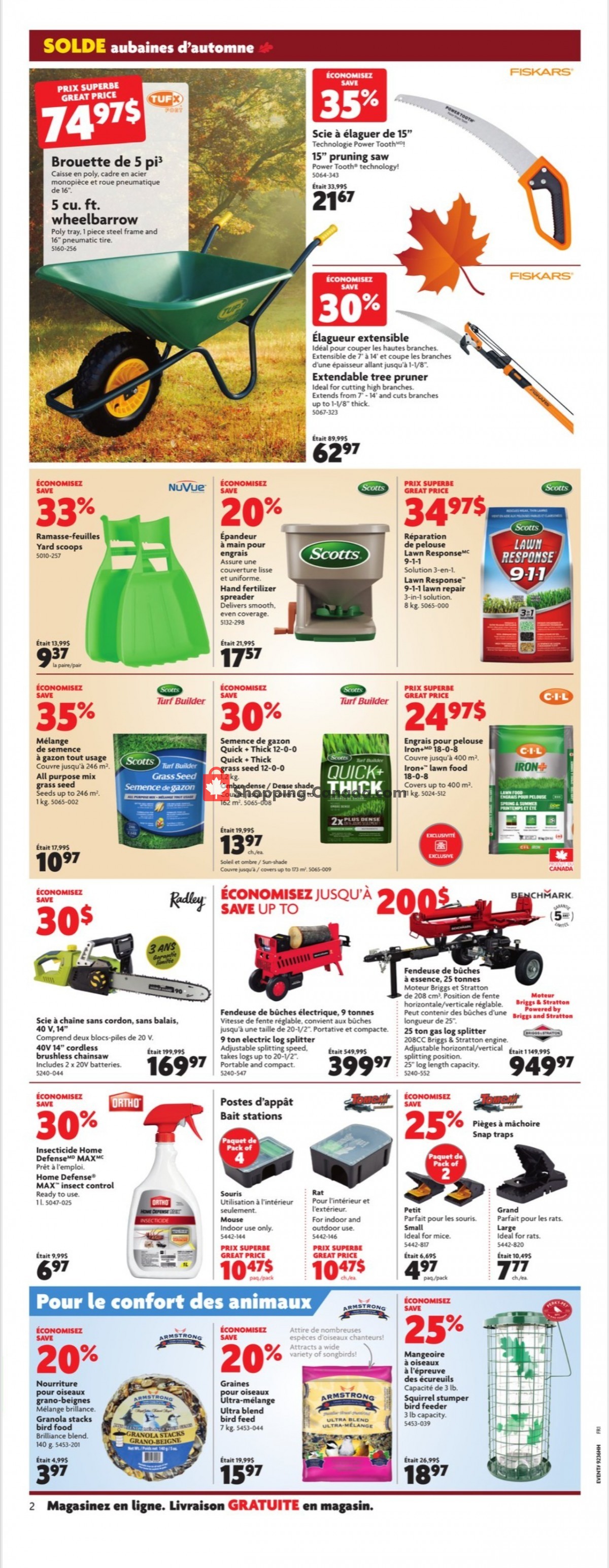 Home Hardware flyer from Thursday September 9, 2021 to Wednesday September 15, 2021 - page 3