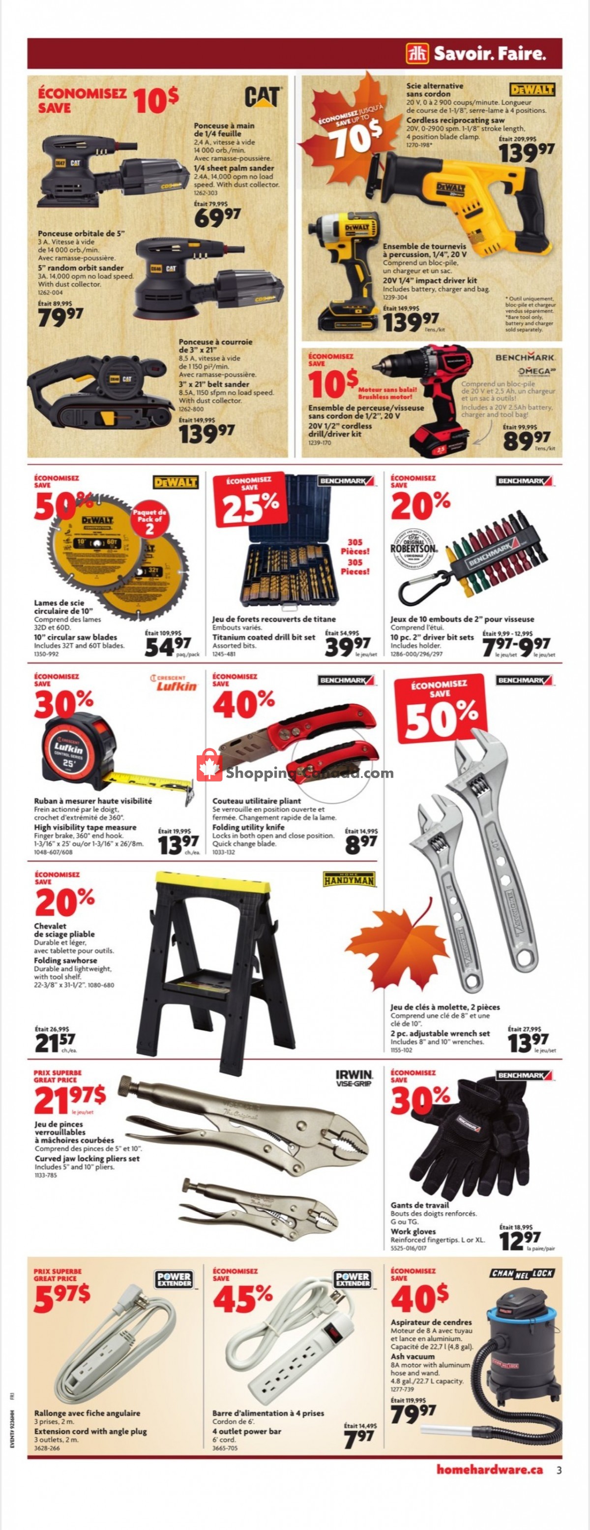 Home Hardware flyer from Thursday September 9, 2021 to Wednesday September 15, 2021 - page 4