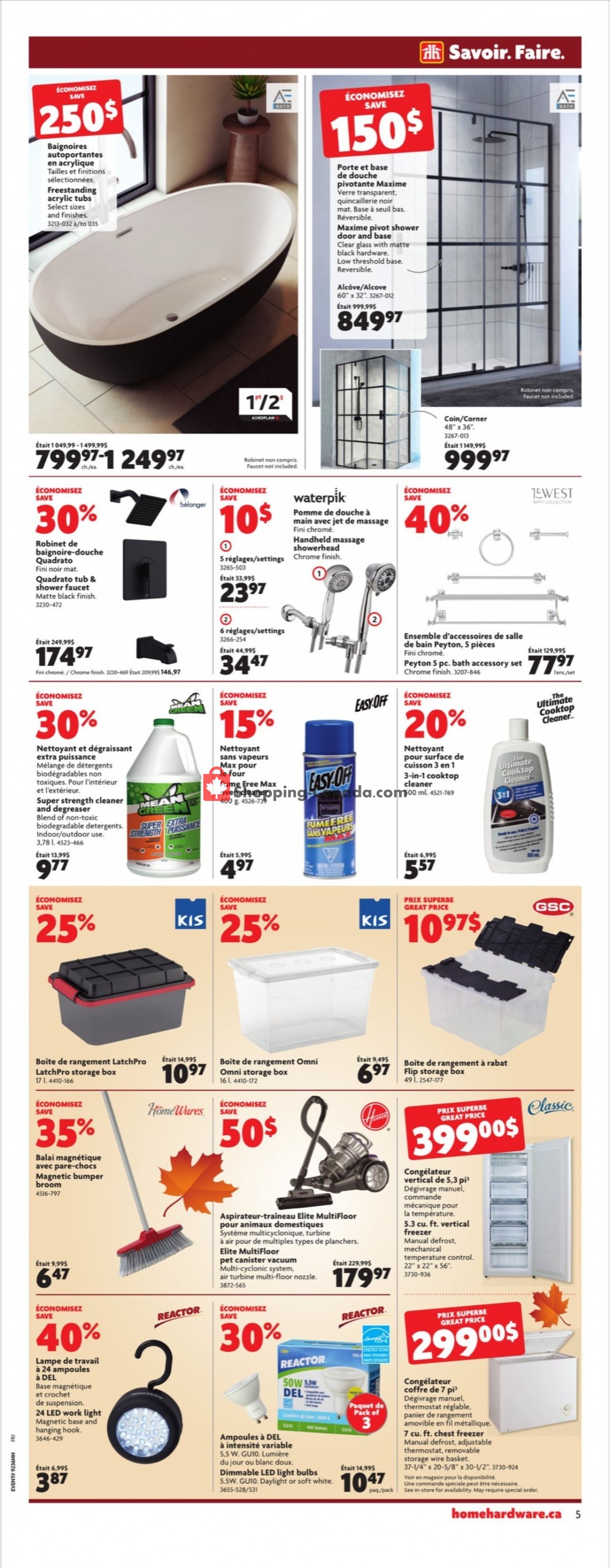Home Hardware flyer from Thursday September 9, 2021 to Wednesday September 15, 2021 - page 6