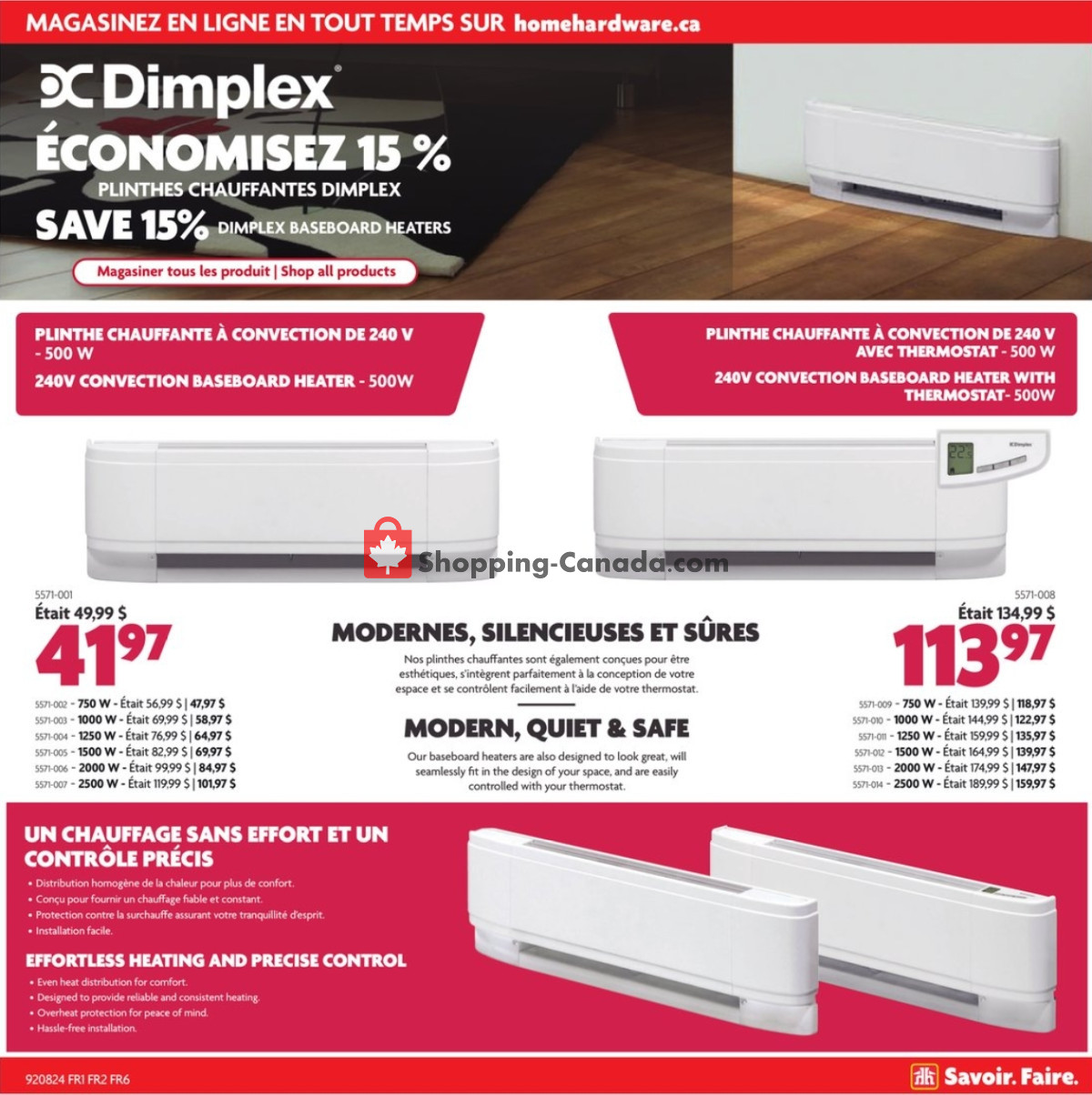Home Hardware flyer from Thursday February 22, 2024 to Wednesday February 28, 2024 - page 9