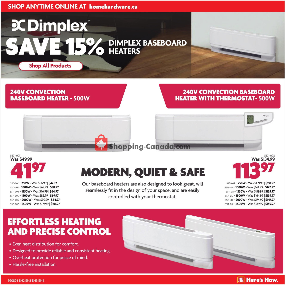 Home Hardware flyer from Thursday February 22, 2024 to Wednesday February 28, 2024 - page 7