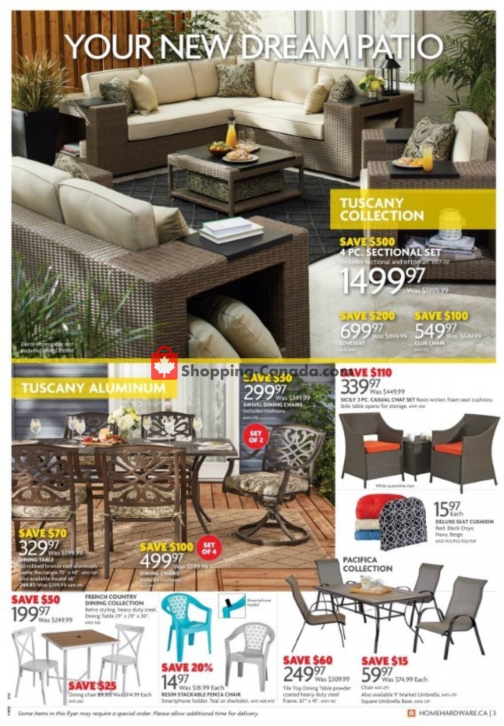 Home Hardware flyer from Thursday March 14, 2019 to Wednesday April 3, 2019 - page 3