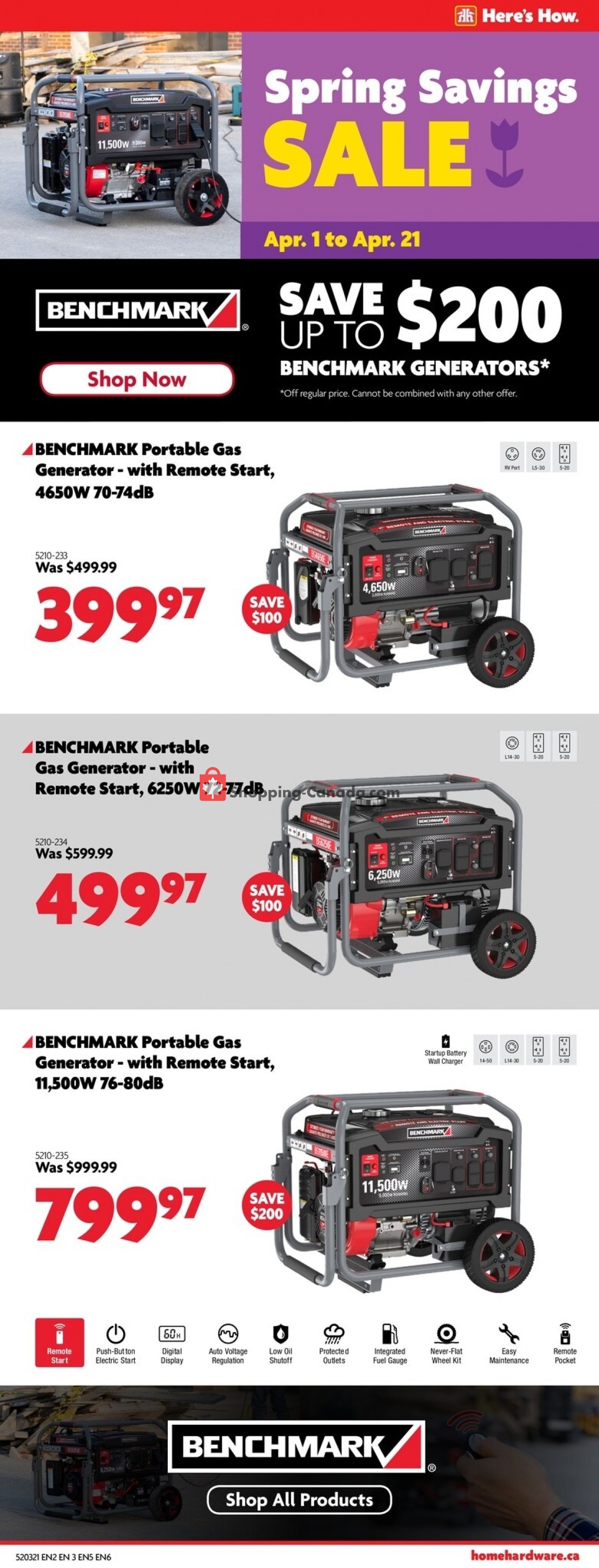 Home Hardware flyer from Thursday April 1, 2021 to Wednesday April 7, 2021 - page 11