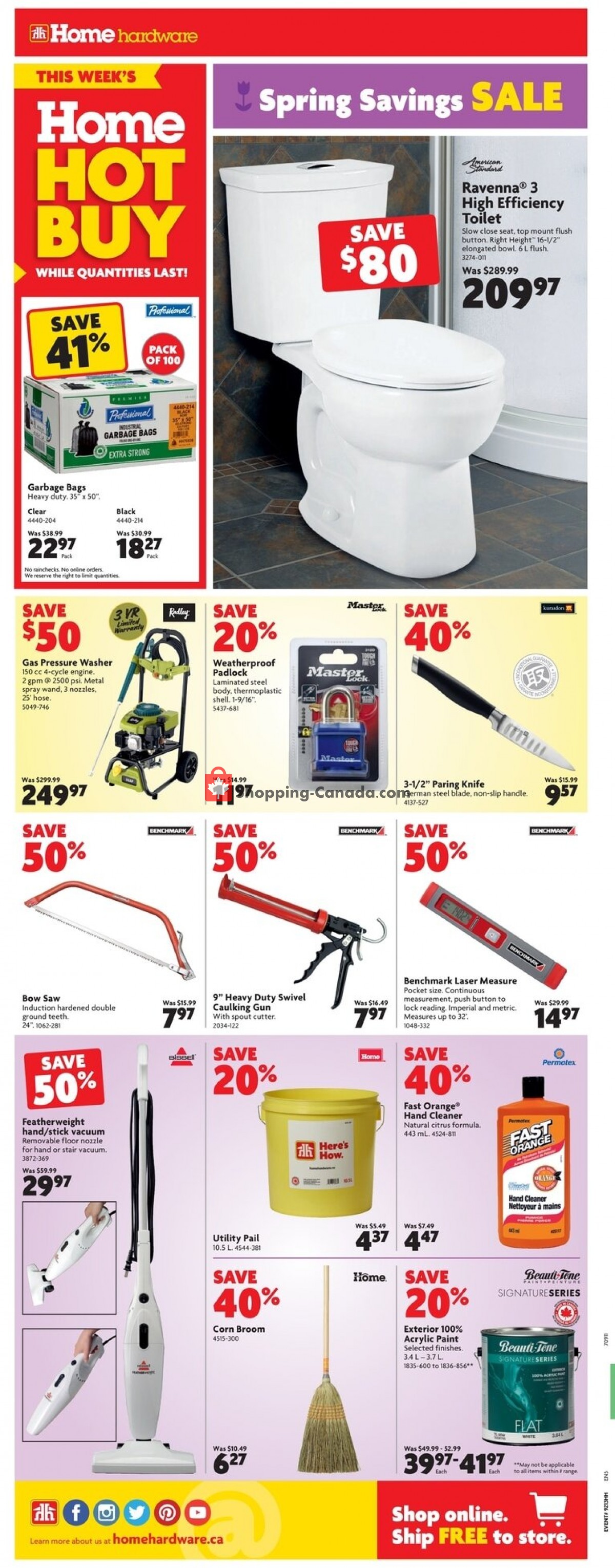 Home Hardware flyer from Thursday April 1, 2021 to Wednesday April 7, 2021 - page 2