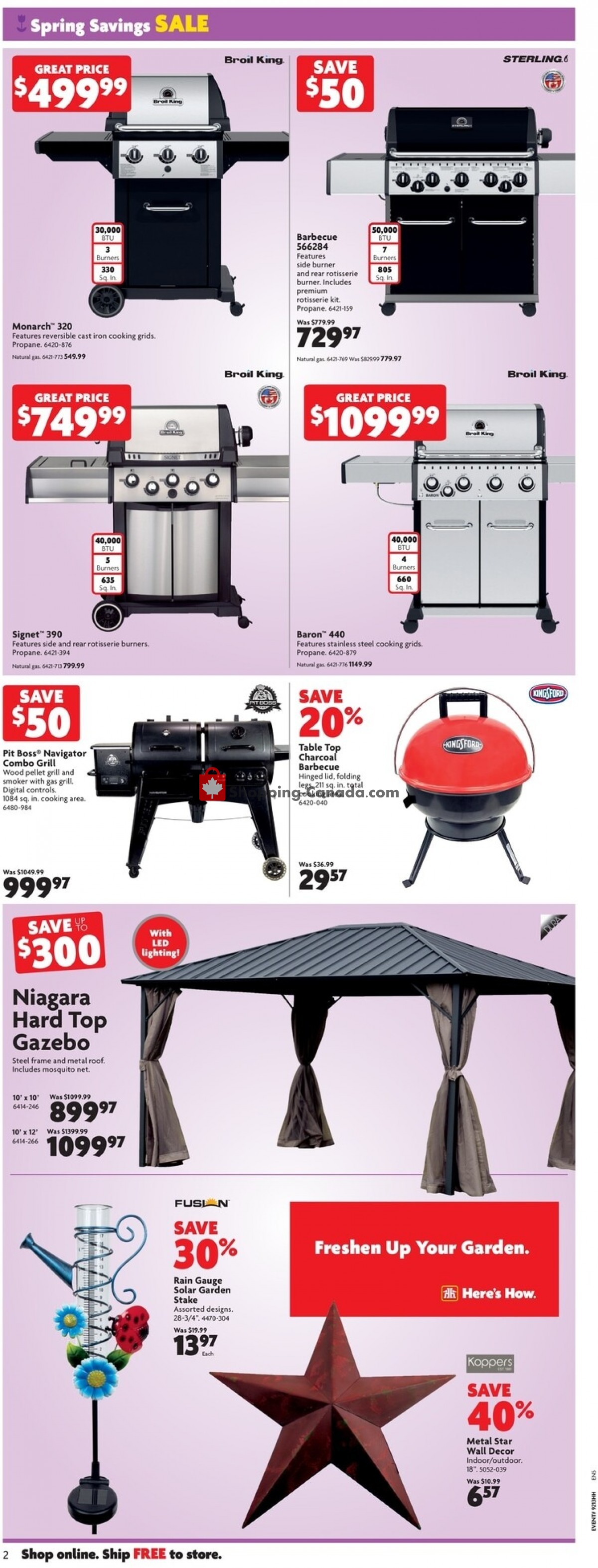 Home Hardware flyer from Thursday April 1, 2021 to Wednesday April 7, 2021 - page 3