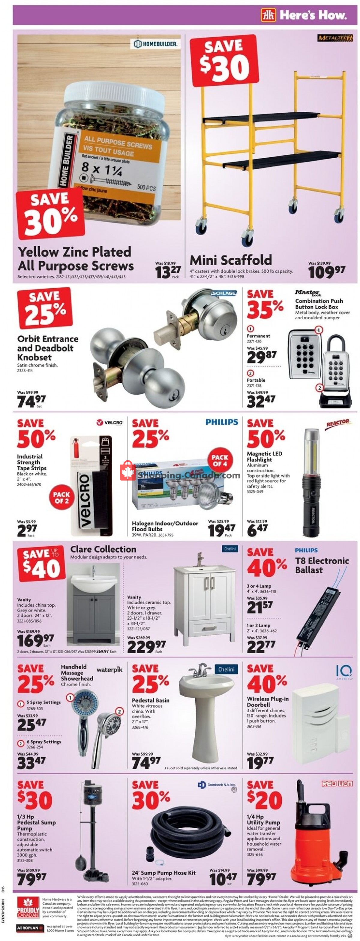 Home Hardware flyer from Thursday April 1, 2021 to Wednesday April 7, 2021 - page 8